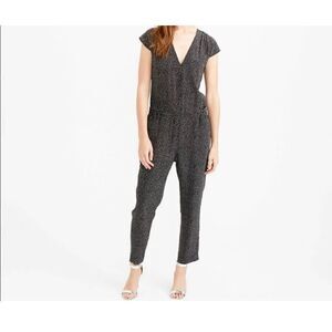 J. Crew Silk Polka Dot Jumpsuit - Women’s 6